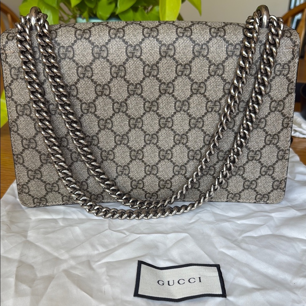 Gucci Women's Red and Gray Bag - Picture 5 of 5